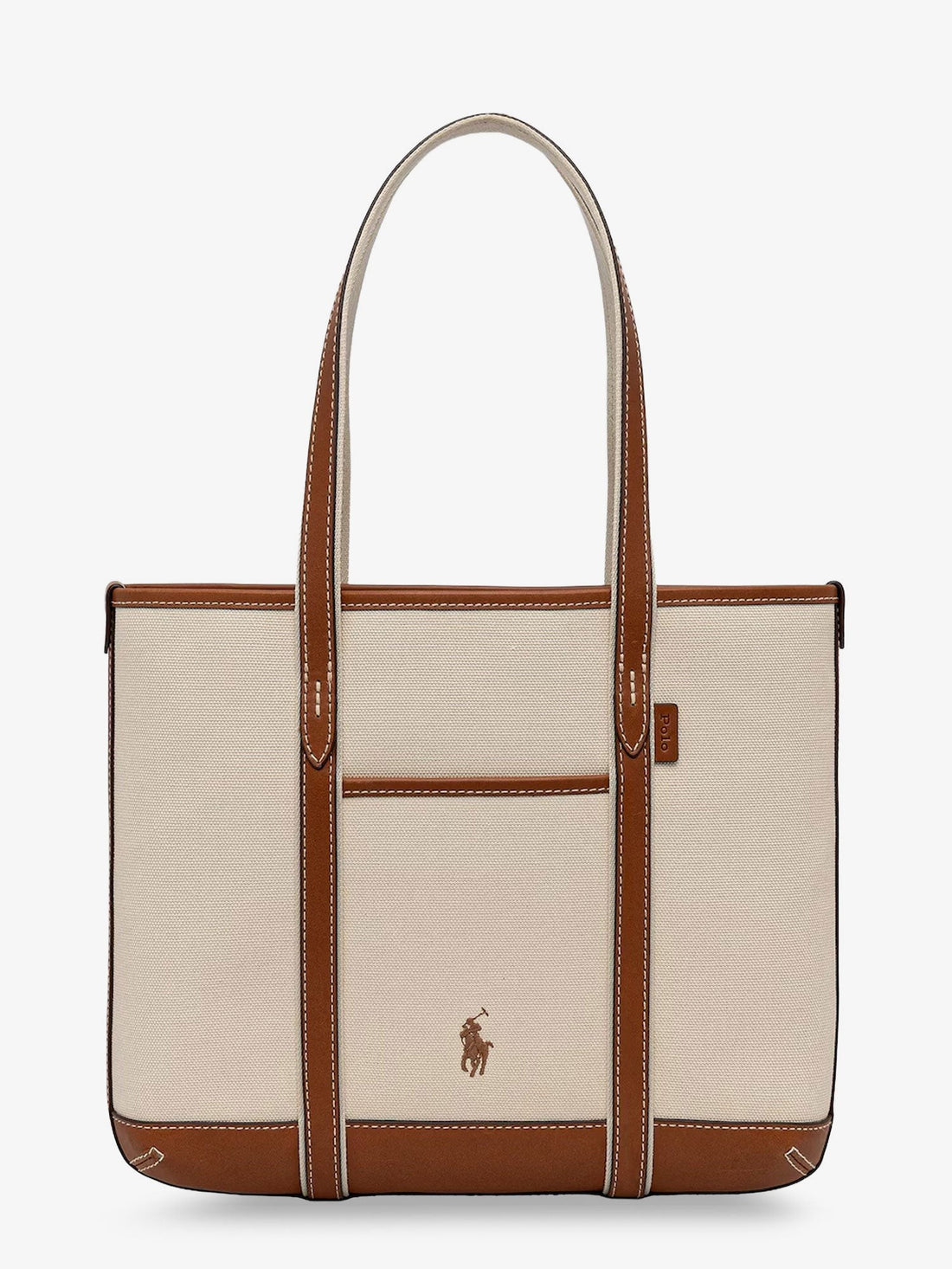 Polo Ralph Lauren Polo Ralph Lauren - Canvas shoulder bag with embroidered logo on the front