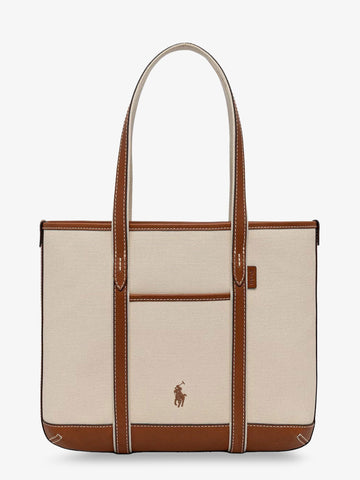 Polo Ralph Lauren Polo Ralph Lauren - Canvas shoulder bag with embroidered logo on the front