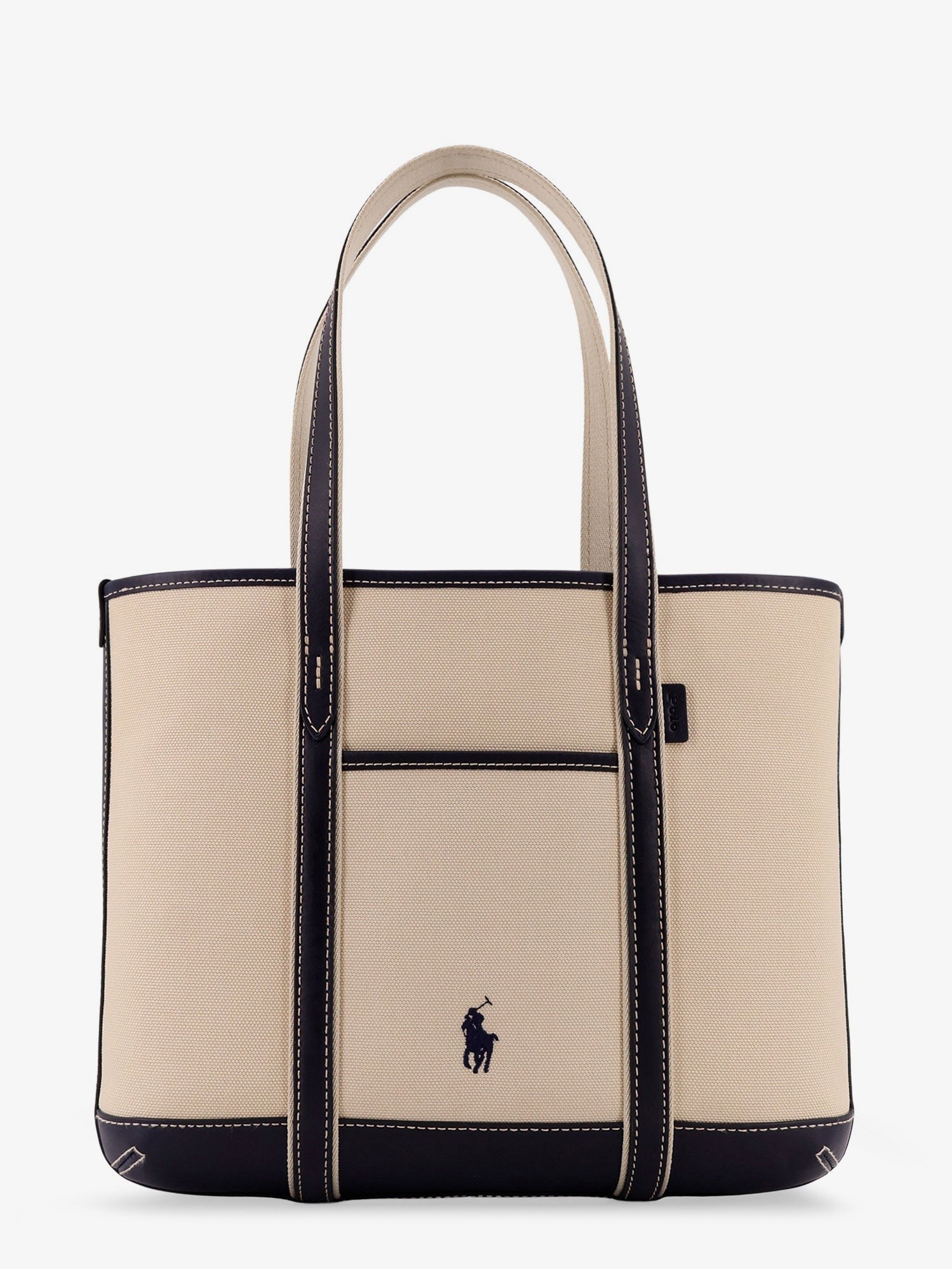 Polo Ralph Lauren Polo Ralph Lauren - Canvas shoulder bag with embroidered logo on the front