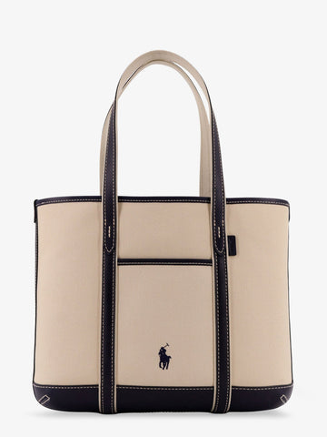 Polo Ralph Lauren Polo Ralph Lauren - Canvas shoulder bag with embroidered logo on the front