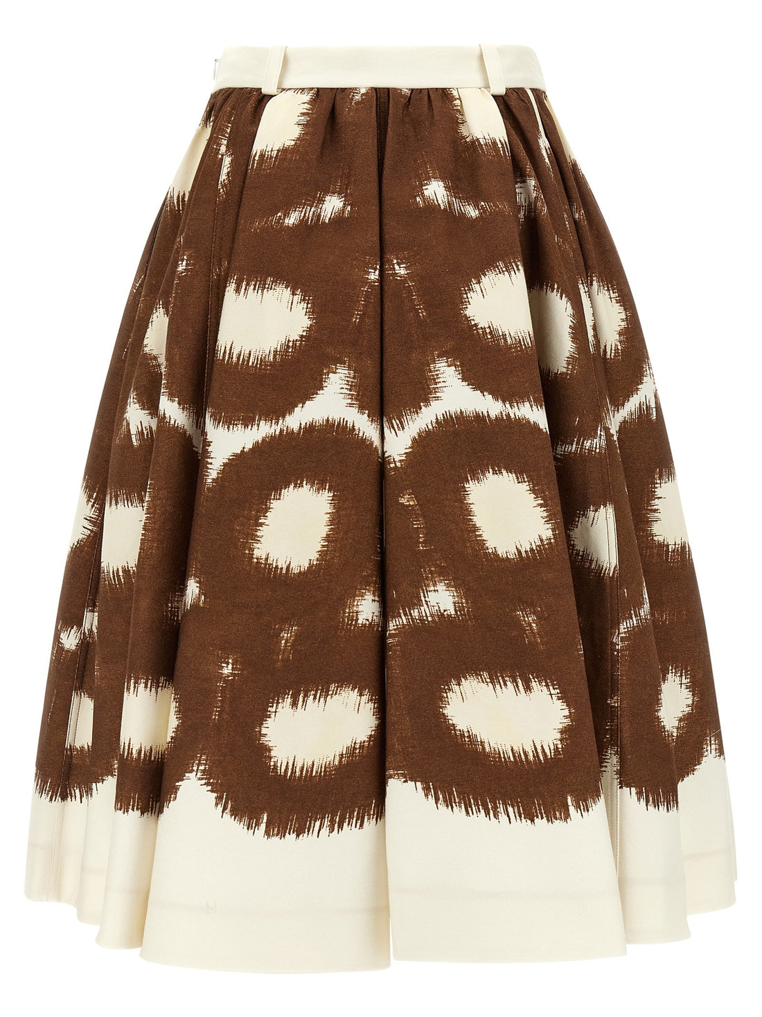 PRADA - Canvas skirt Brown 42 IT