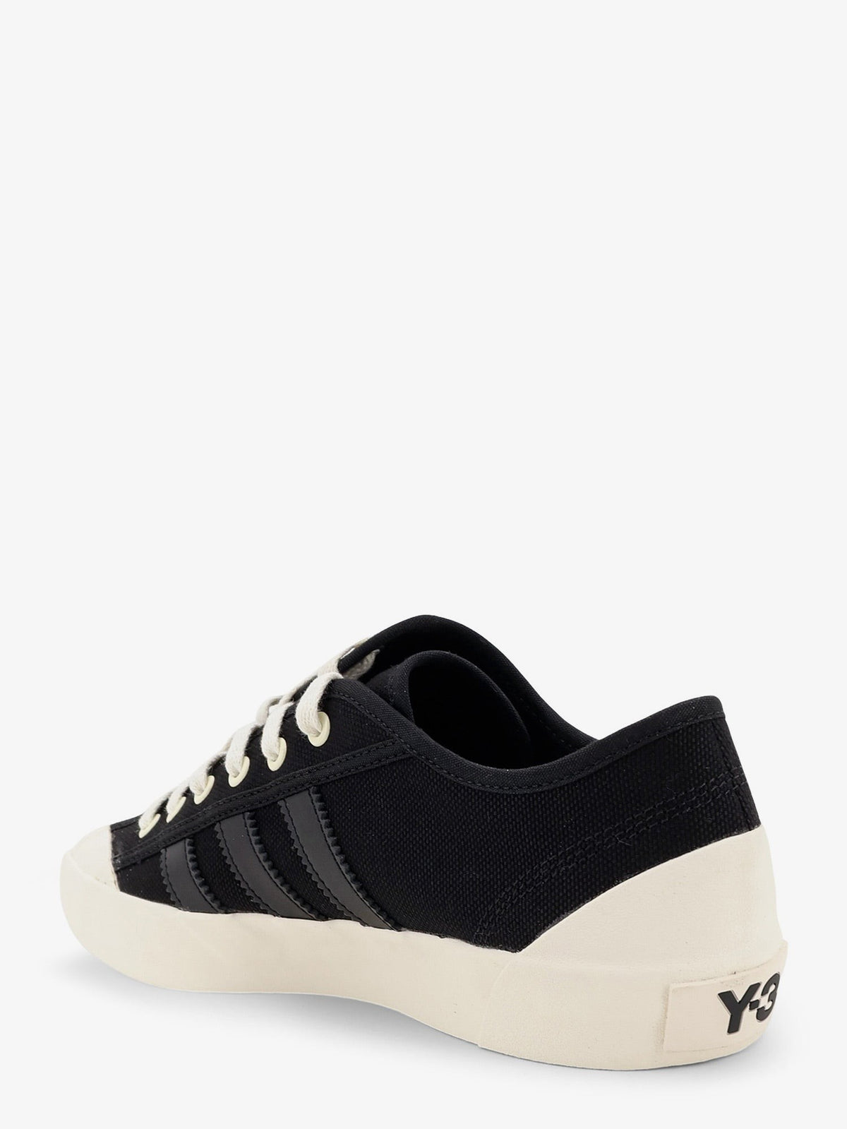 ADIDAS Y-3 - Canvas sneakers with iconic side stripes Unisex