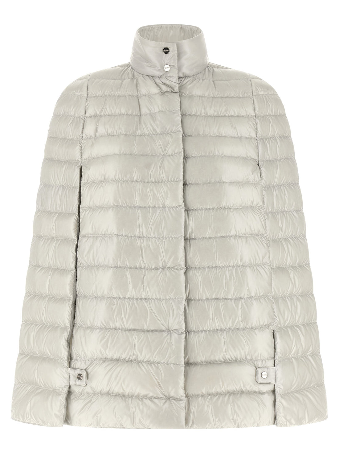 Herno - Cape down jacket gray 42 IT