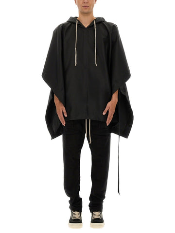 RICK OWENS DRKSHDW RICK OWENS DRKSHDW - CAPE WITH HOOD