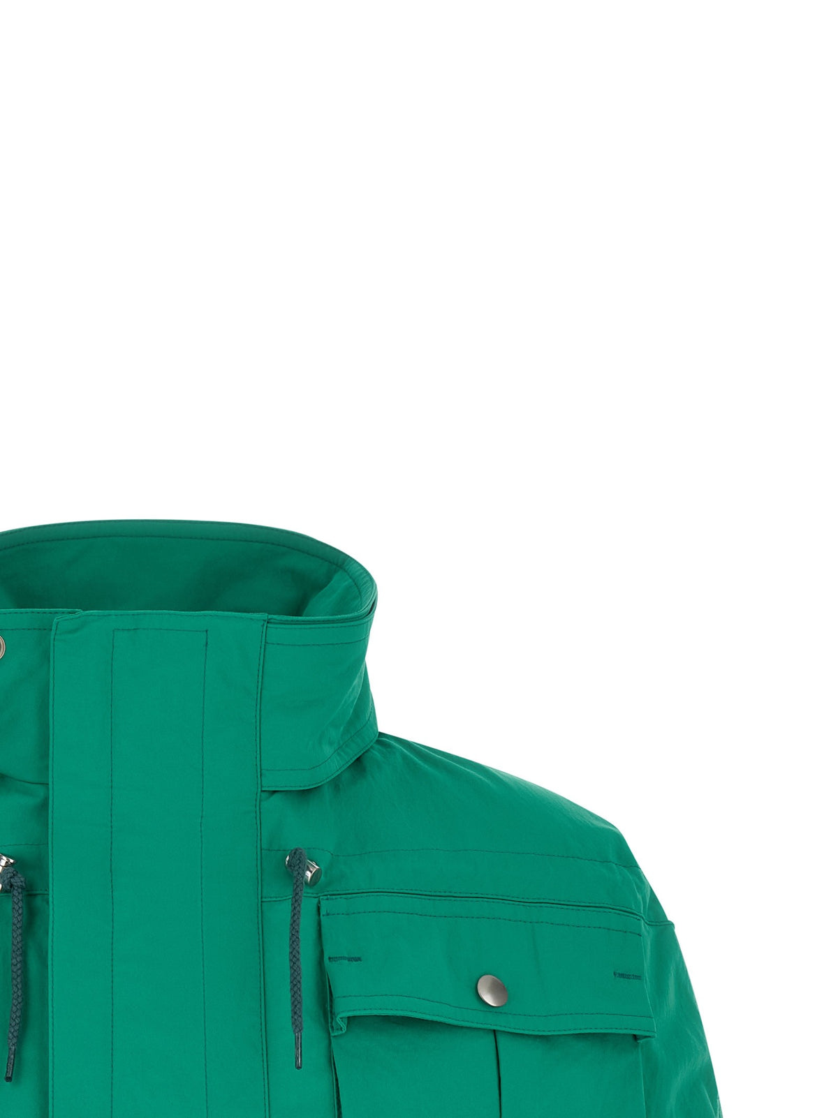PRADA - Cropped Cape with pockets