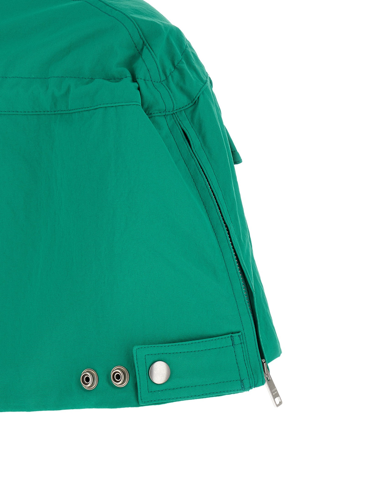PRADA - Cropped Cape with pockets