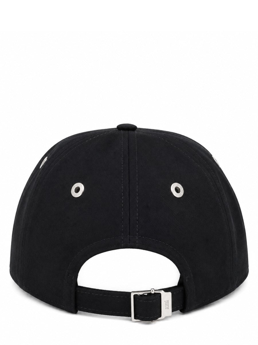 AMI PARIS - AMI DE COEUR Baseball Cap Unisex Black UNI