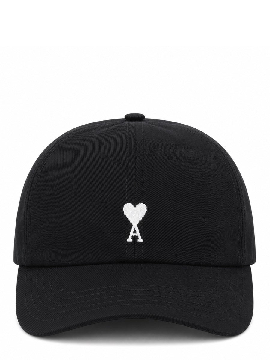 AMI PARIS - AMI DE COEUR Baseball Cap Unisex Black UNI