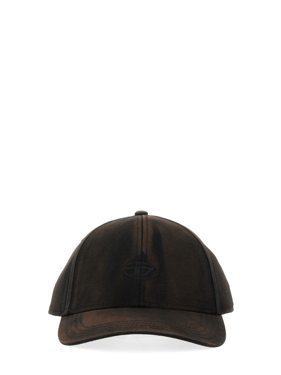 Diesel - C-Run Wash Baseball Cap - Brown cappello-da-baseball-c-run-wash_ca7e3a93-7bdf-4b1e-b612-ab29d986968d