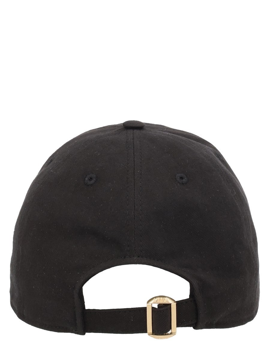 CHLOÉ - CAPPELLO DA BASEBALL CON LOGO cappello-da-baseball-con-logo_13291dc3-c0cf-40ba-85e4-863e011a1cd2