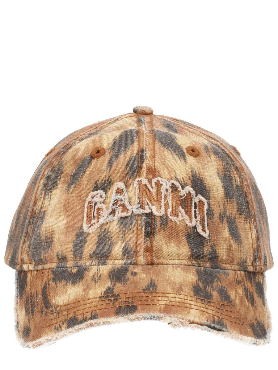 GANNI - Baseball Cap with Logo cappello-da-baseball-con-logo_a020b607-30f9-4627-9a56-7139b1408170