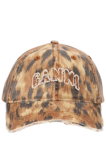 GANNI - Baseball Cap with Logo cappello-da-baseball-con-logo_a020b607-30f9-4627-9a56-7139b1408170