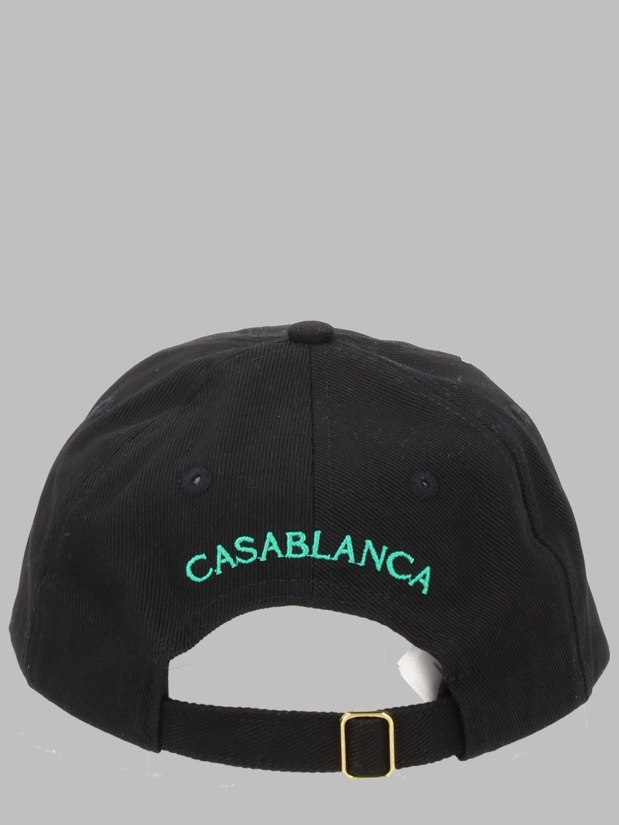 CASABLANCA - CAPPELLO DA BASEBALL CON PATCH "HOTEL"