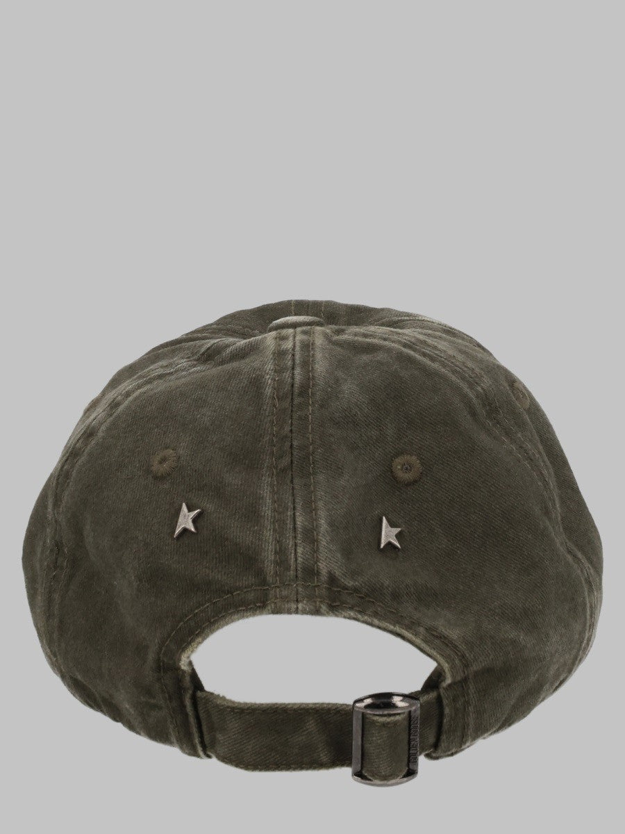 Golden Goose - CAPPELLO DA BASEBALL CON PATCH LOGO