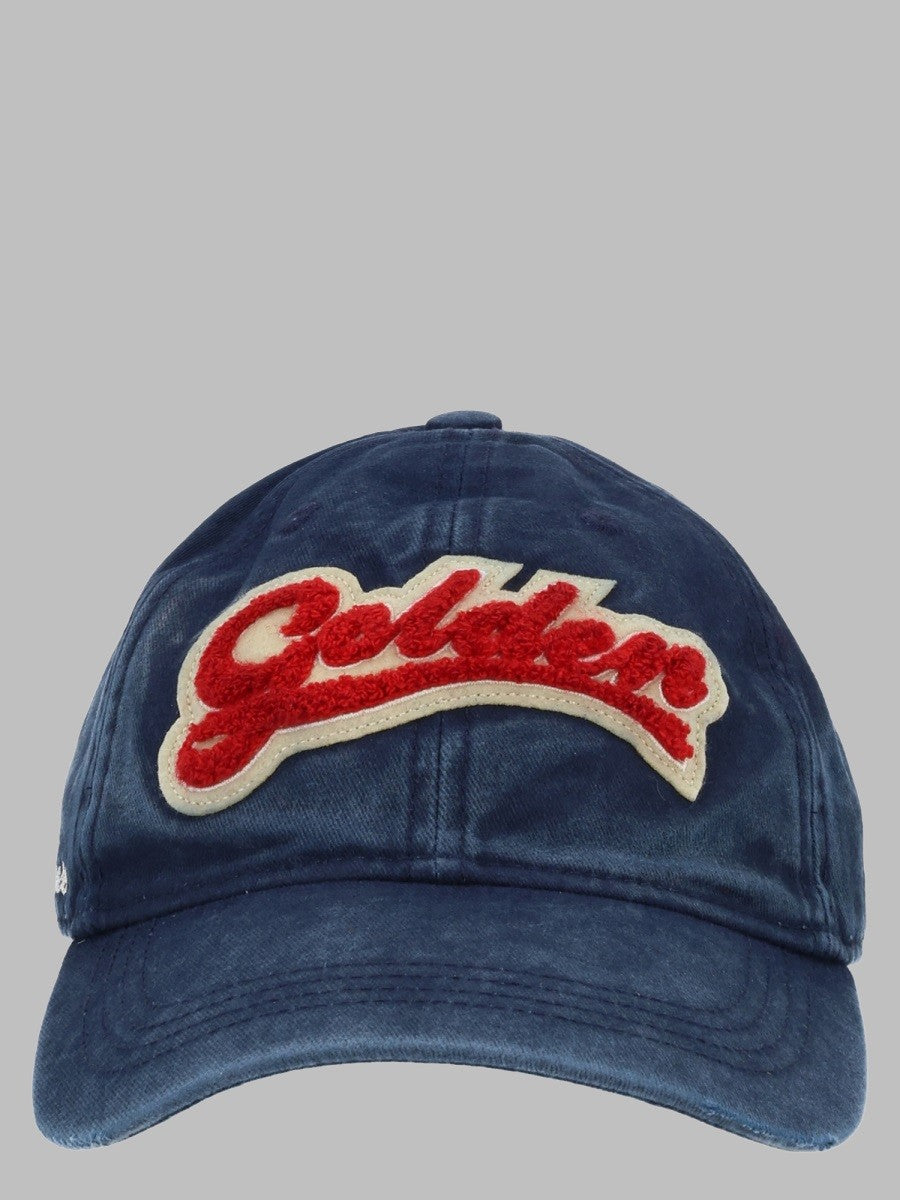 Golden Goose - CAPPELLO DA BASEBALL CON PATCH LOGO