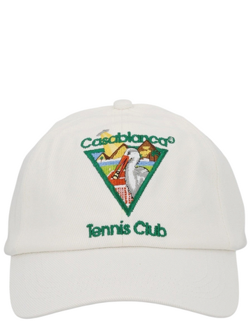 CASABLANCA - CAPPELLO DA BASEBALL CON PATCH White UNI