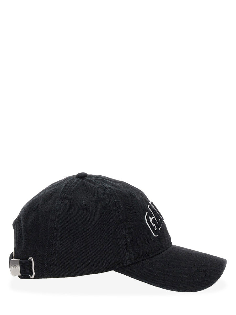 GANNI - Canvas Baseball Cap
