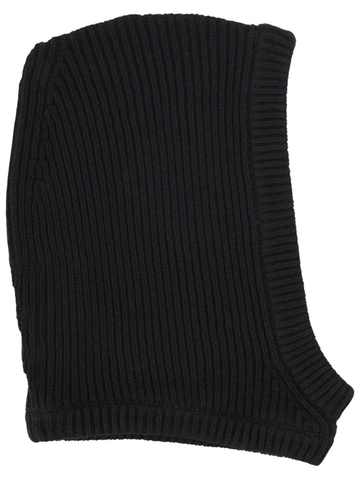 RICK OWENS - Knit "HOOD" Black UNI