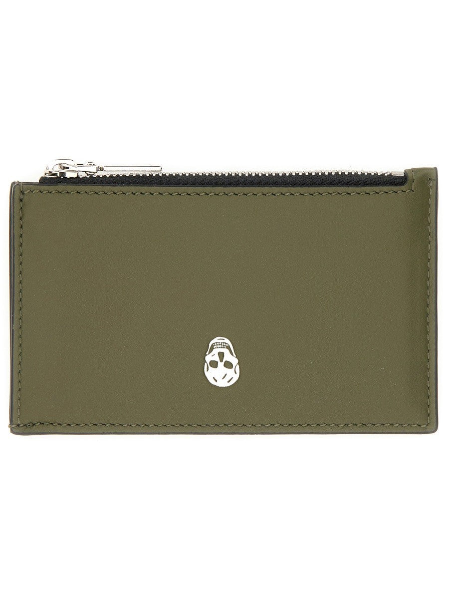 Alexander McQueen Brown Skull Card Holder card-holder-skull_97336469-16fe-4c7f-a173-5aa8024c4bf2