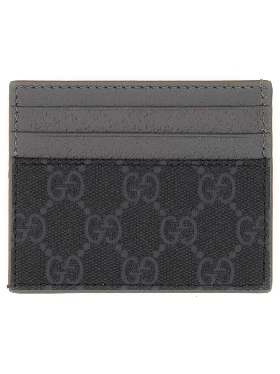 CARD HOLDER WITH GG DETAIL