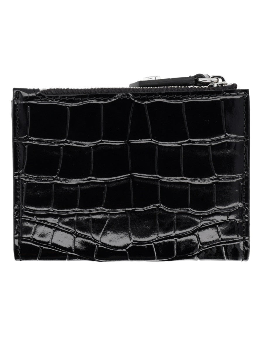 CARD HOLDER WITH "ORB" DETAIL