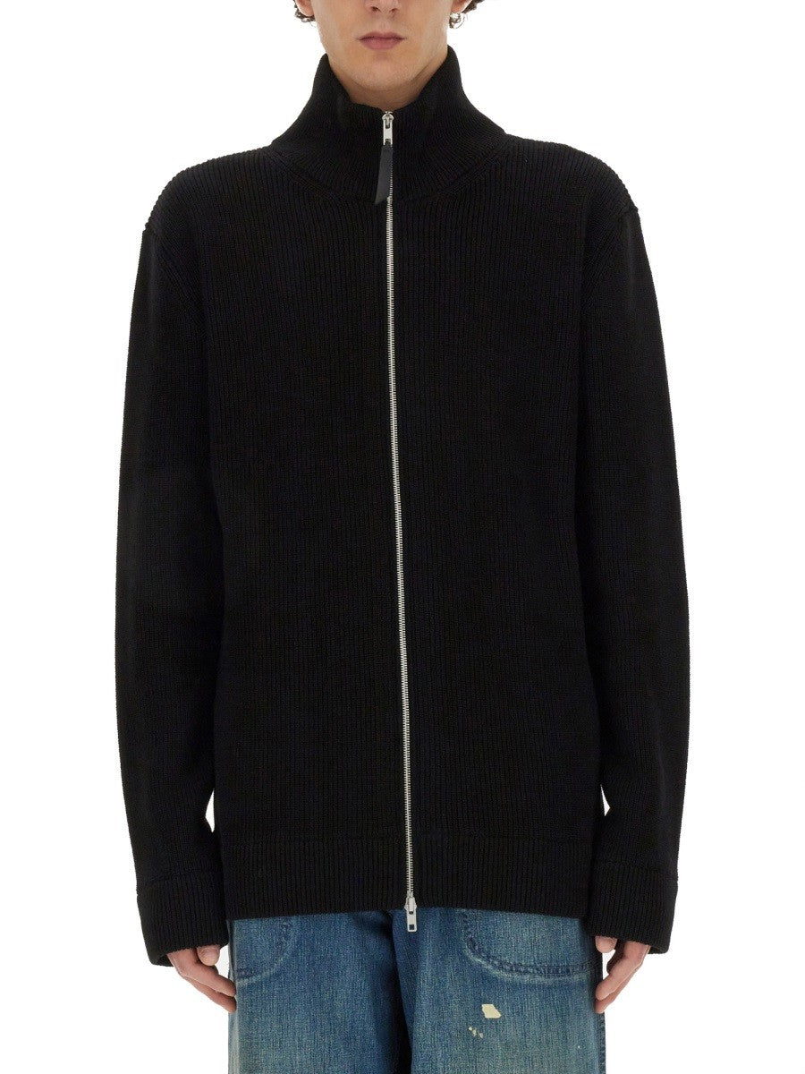 Maison Margiela - CARDIGAN CON ZIP Black