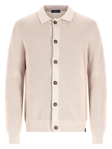 FAY FAY - CARDIGAN IN MAGLIA DI COTONE