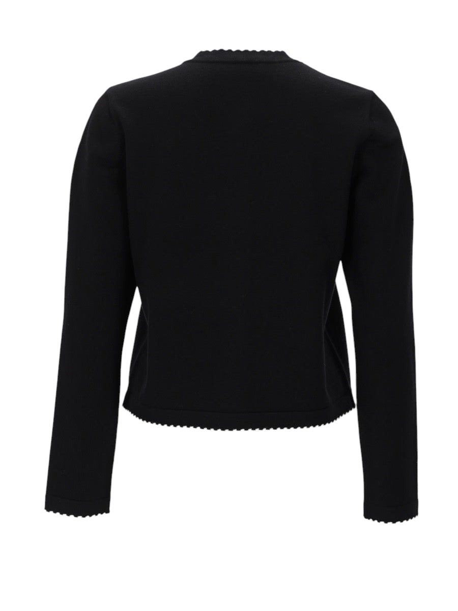 Tory Burch - Kendra Wool Cardigan Black