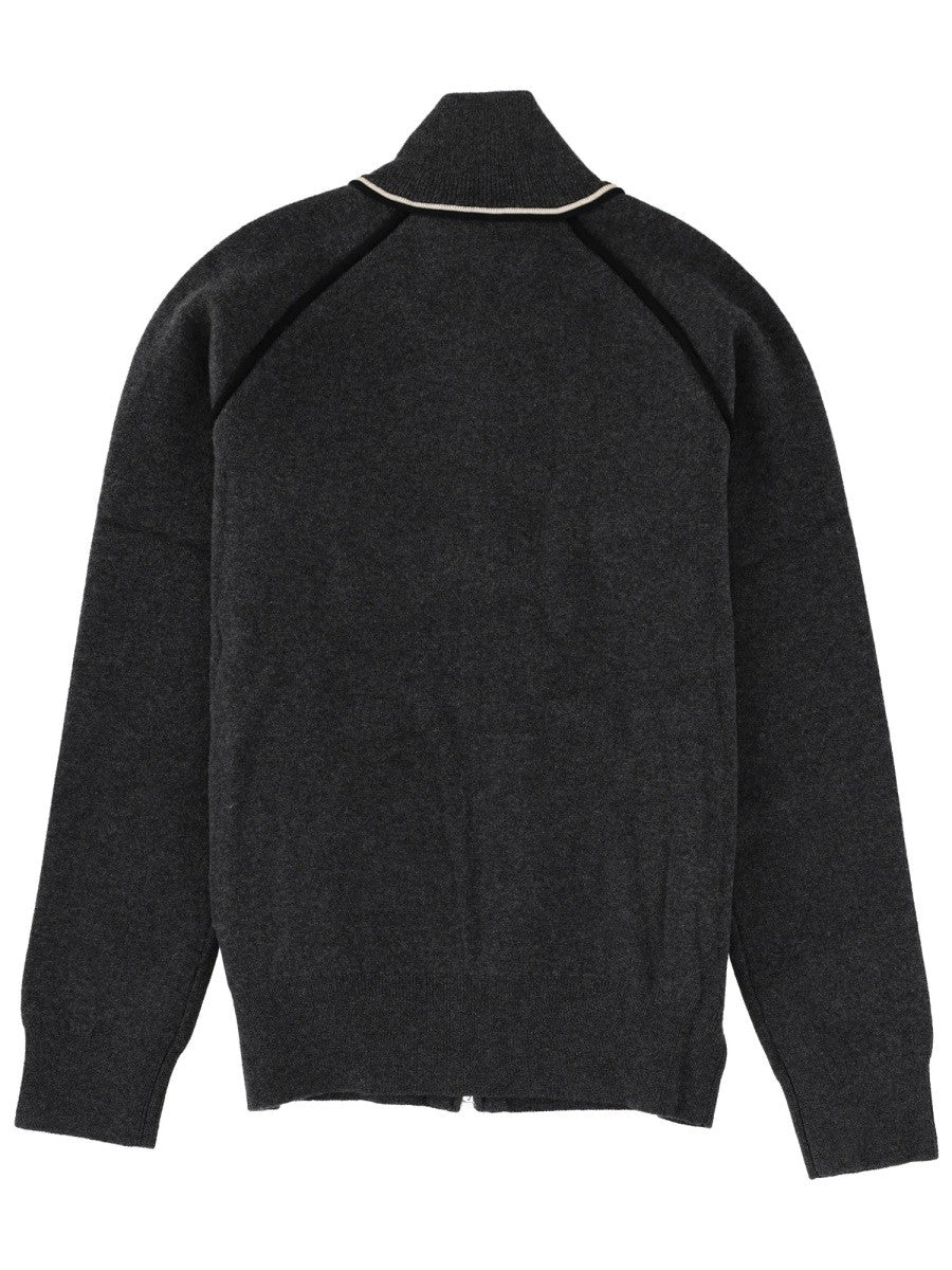 MARANT ETOILE - CARDIGAN "LANYA" CHARCOAL