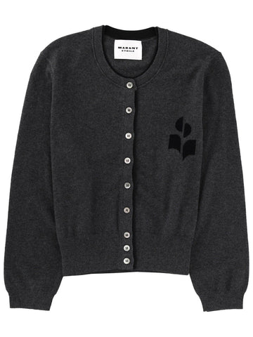 MARANT ETOILE - CARDIGAN "LONA" Grey