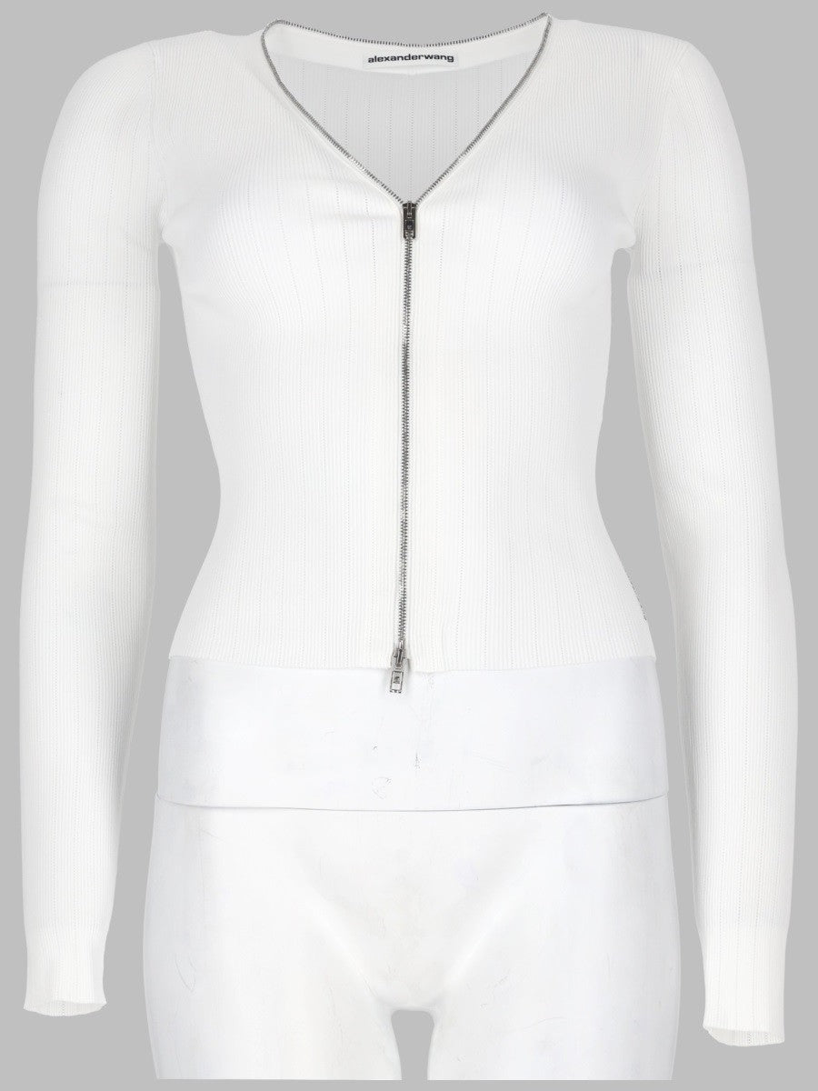 Alexander Wang - CARDIGAN POINTELLE