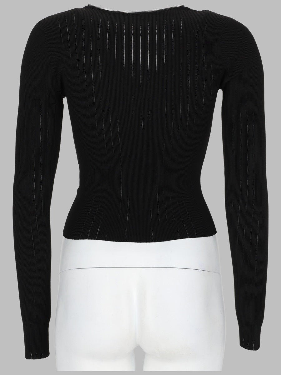 Alexander Wang - CARDIGAN POINTELLE
