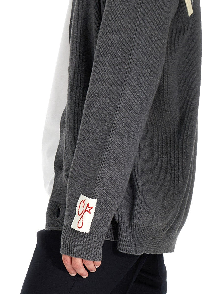 Golden Goose Golden Goose - LOGO LAPEL CARDIGAN