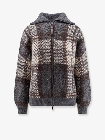 Brunello Cucinelli - Double 'Dazzling Tartan' cardigan