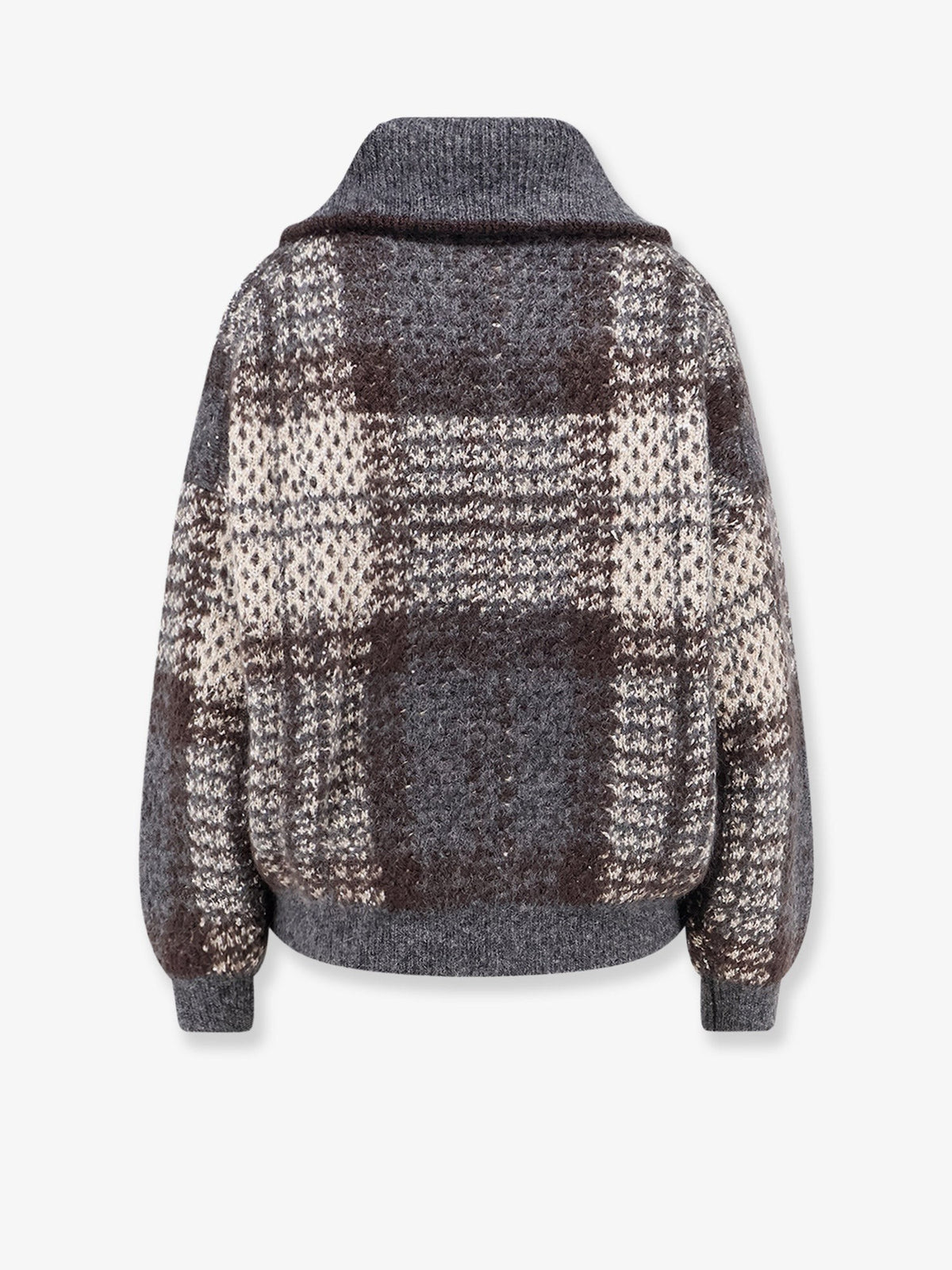 Brunello Cucinelli - Double 'Dazzling Tartan' cardigan