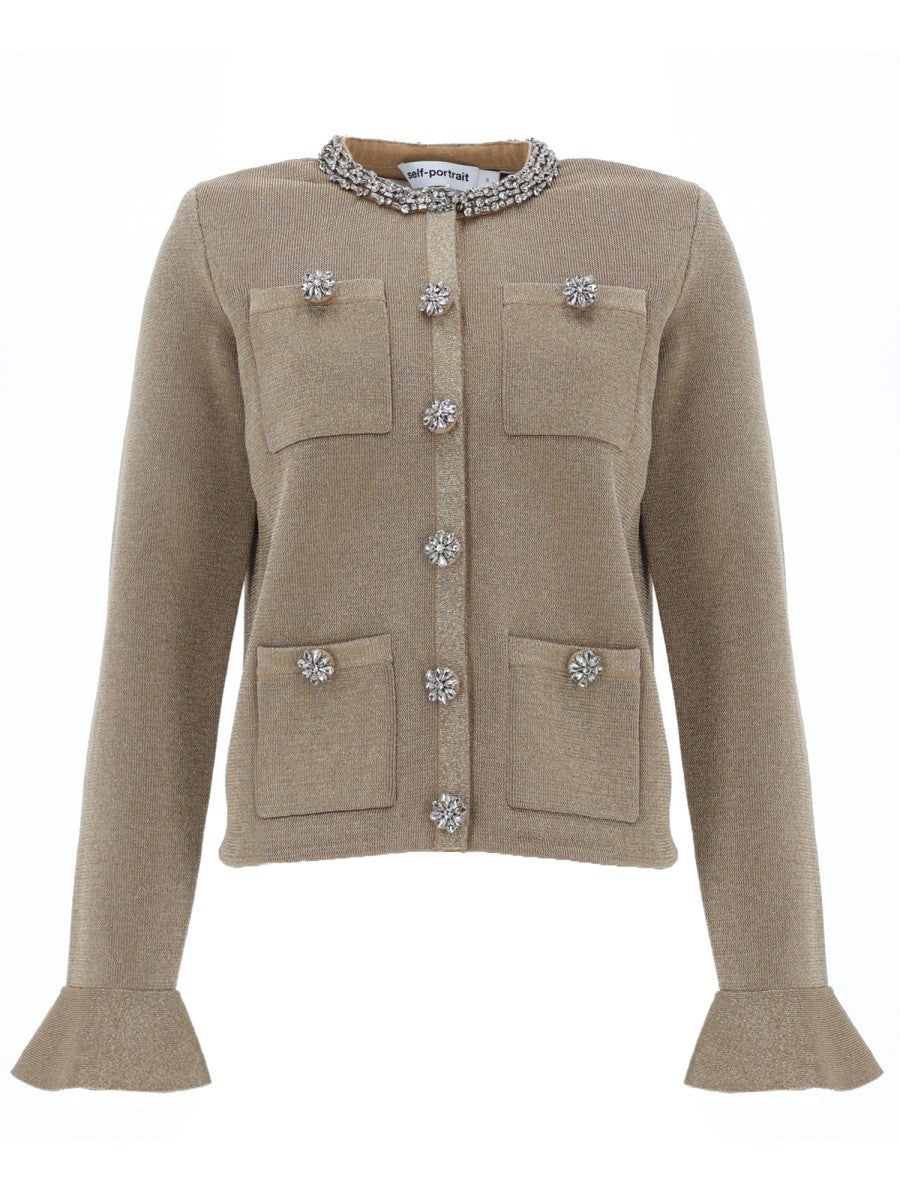 SELF-PORTRAIT - CARDIGAN WITH JEWEL BUTTONS cardigan-with-jewel-buttons_bb3d86f8-e6a6-4438-ba7f-0daf68030f9a