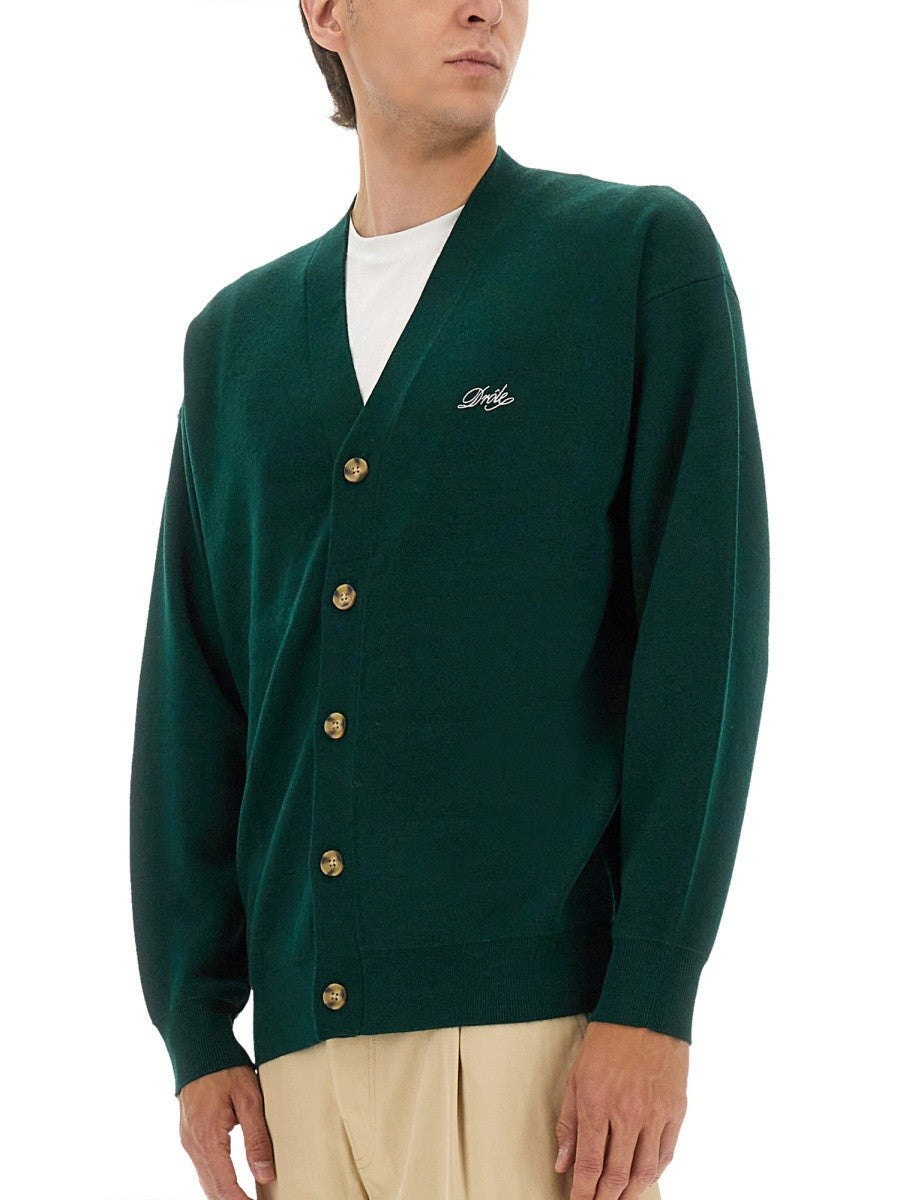 CARDIGAN WITH LOGO EMBROIDERY
