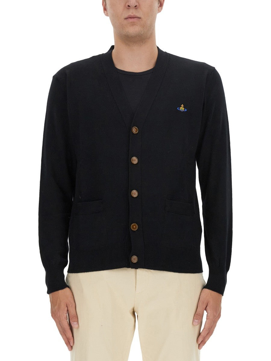 CARDIGAN WITH LOGO