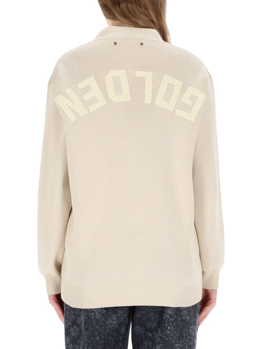 Golden Goose Golden Goose - CARDIGAN WITH LOGO