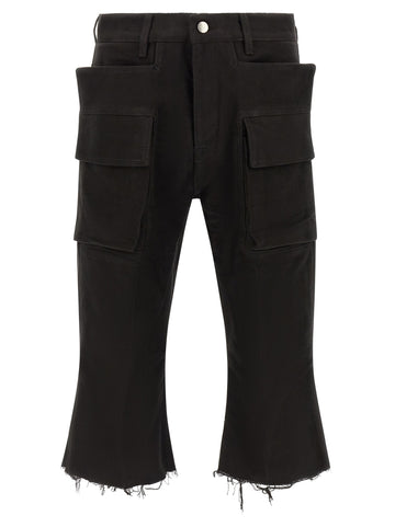 RICK OWENS - 'Cargo Bolan Cutoffs' pants Black 34