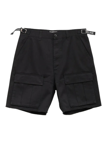 Celine Celine - Cargo cotton bermuda shorts