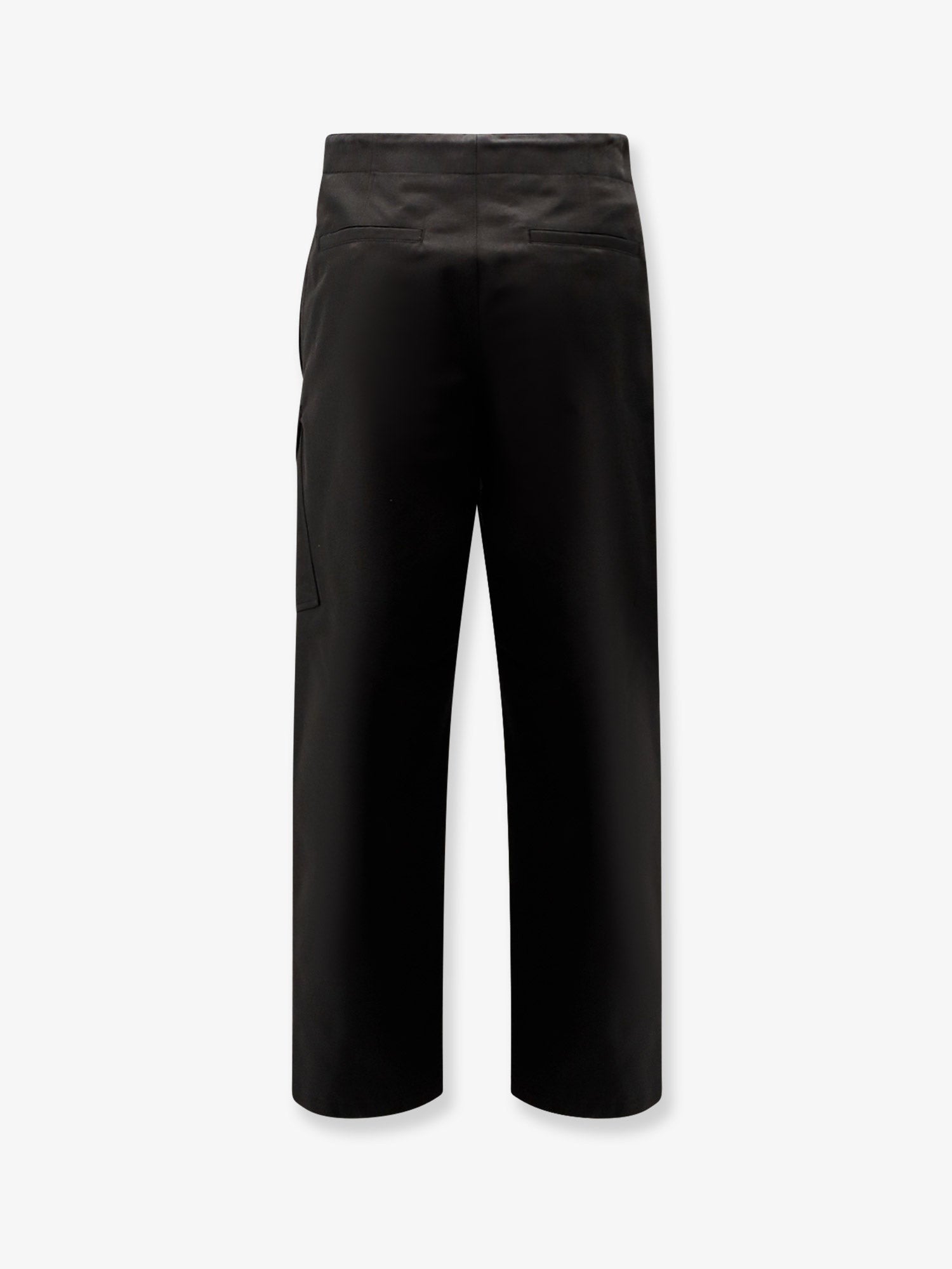 Cargo cotton blend trousers