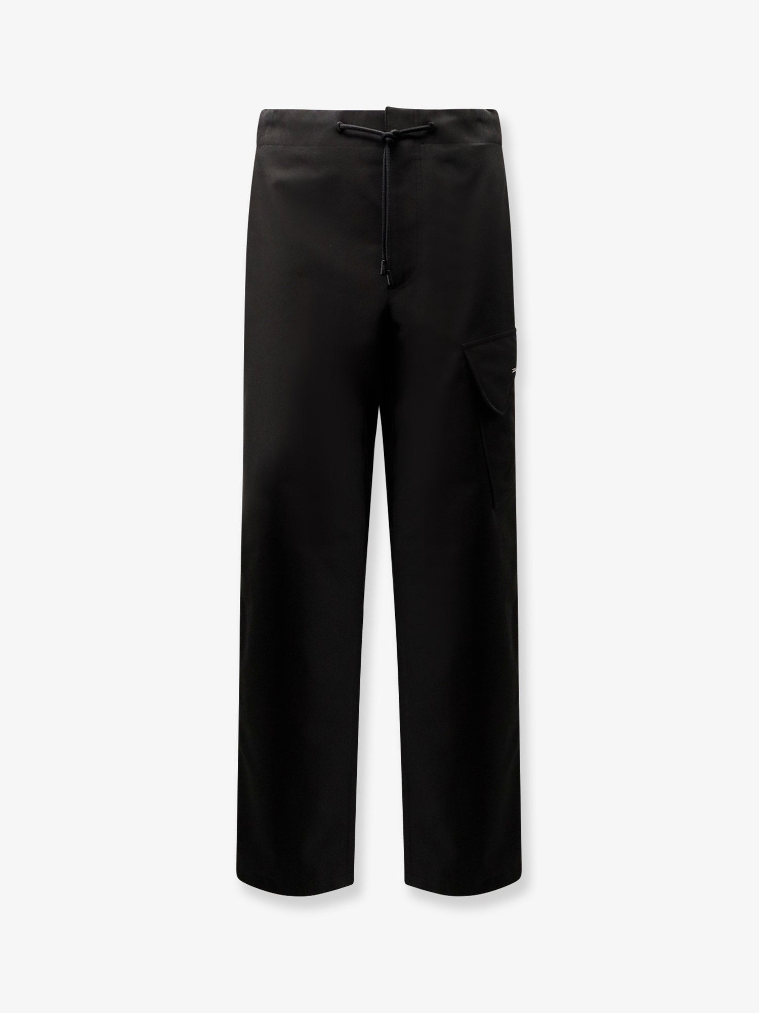 Cargo cotton blend trousers