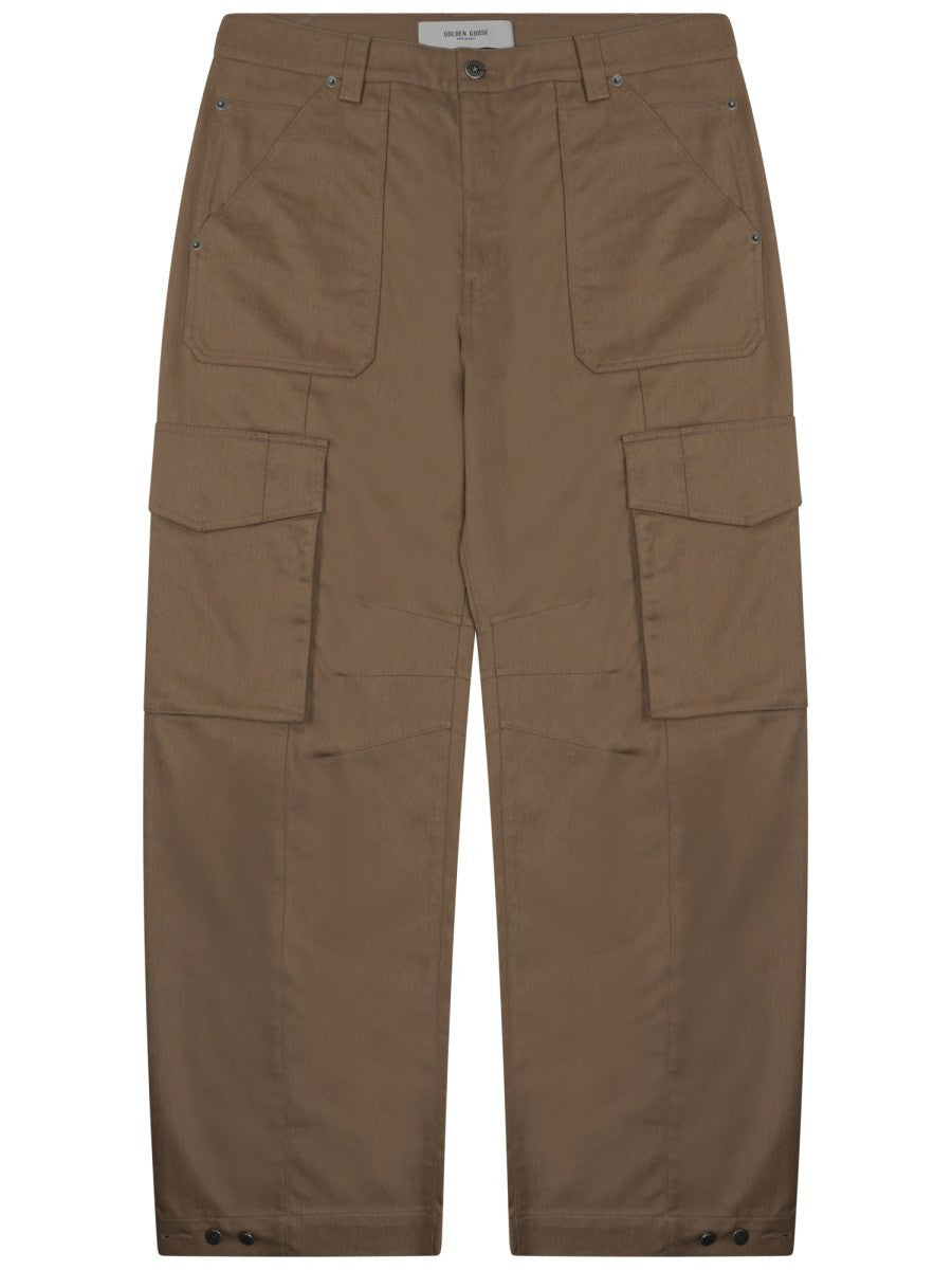 CARGO PANTS WITH LOGO