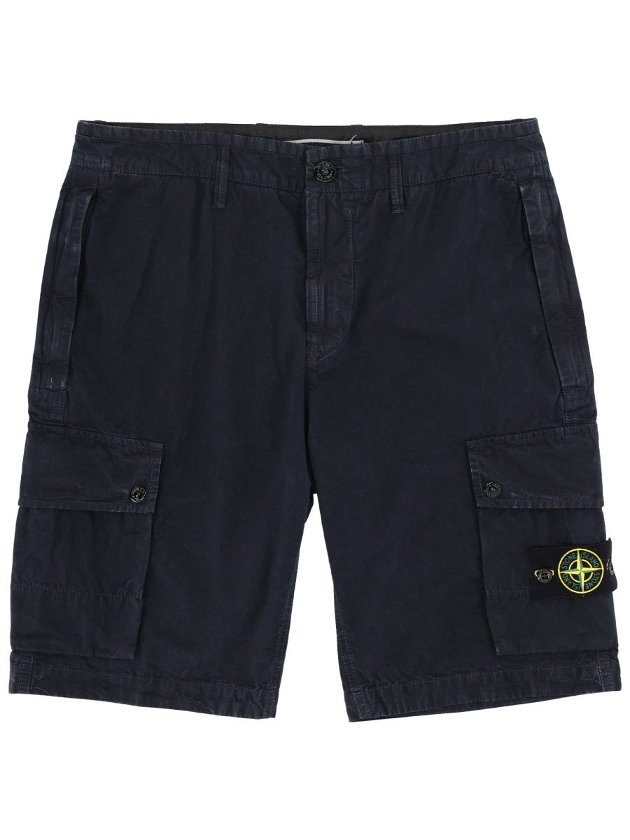 Stone Island - CARGO SHORTS WITH LOGO PATCH cargo-shorts-with-logo-patch_42feb3ac-90ed-4bdf-be28-cbfb974ddef9