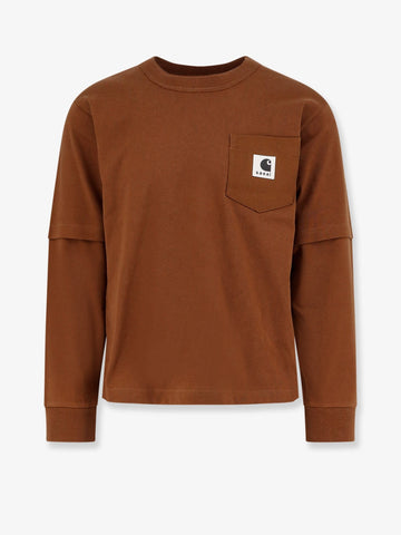 SACAI X CARHARTT WIP Carhartt WIP Cotton Jersey L/S T-Shirt