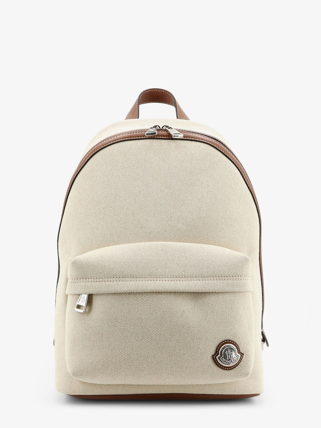 Moncler Carlo canvas backpack with embossed Moncler logo