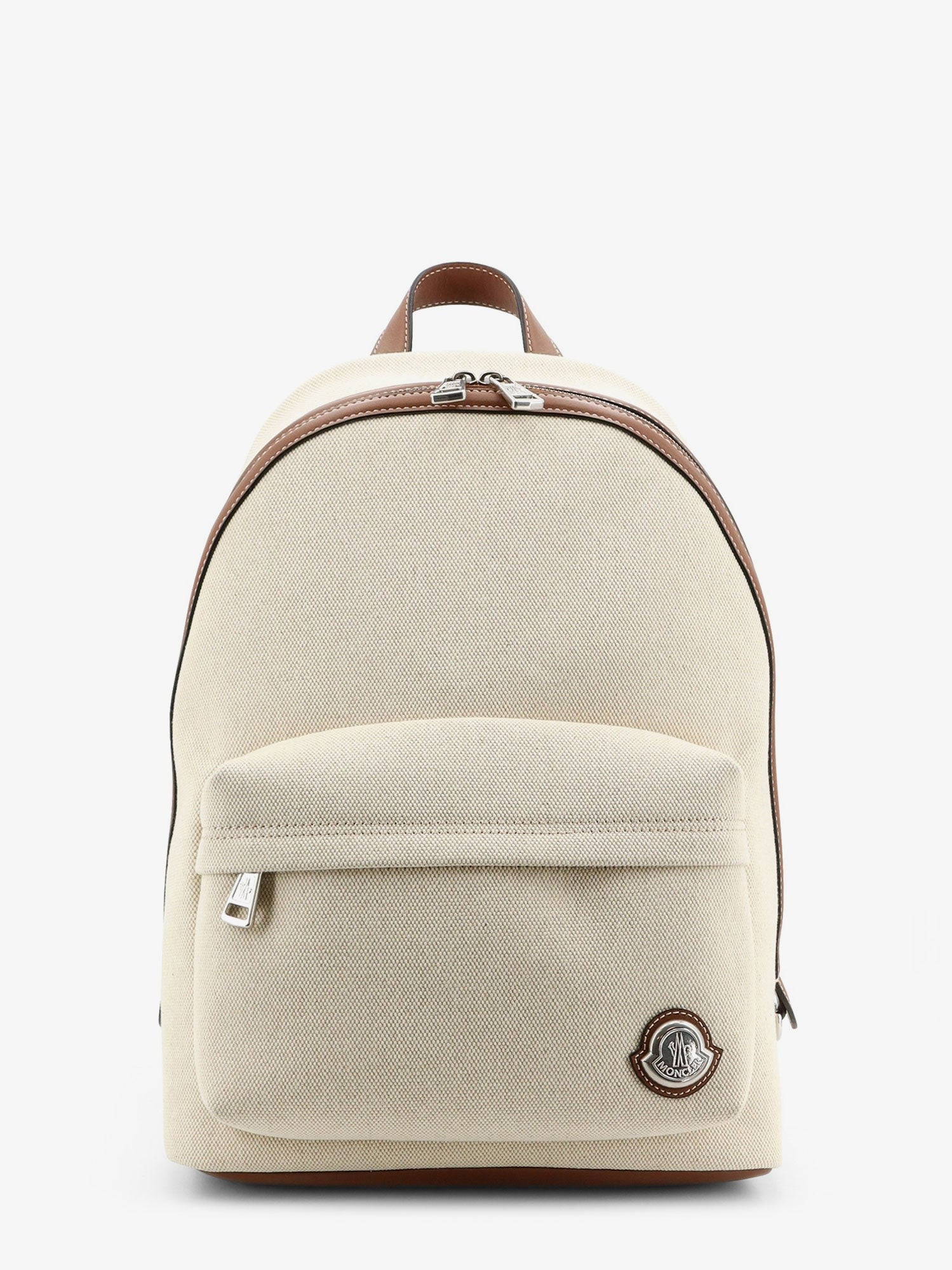 Moncler Carlo canvas backpack with embossed Moncler logo