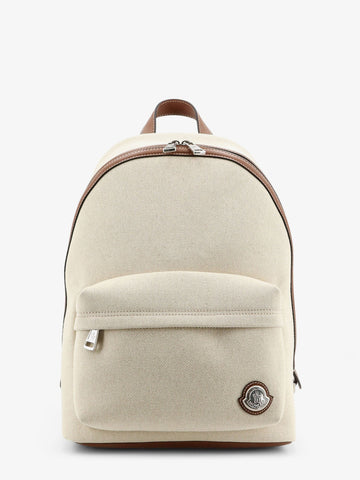 Moncler Carlo canvas backpack with embossed Moncler logo