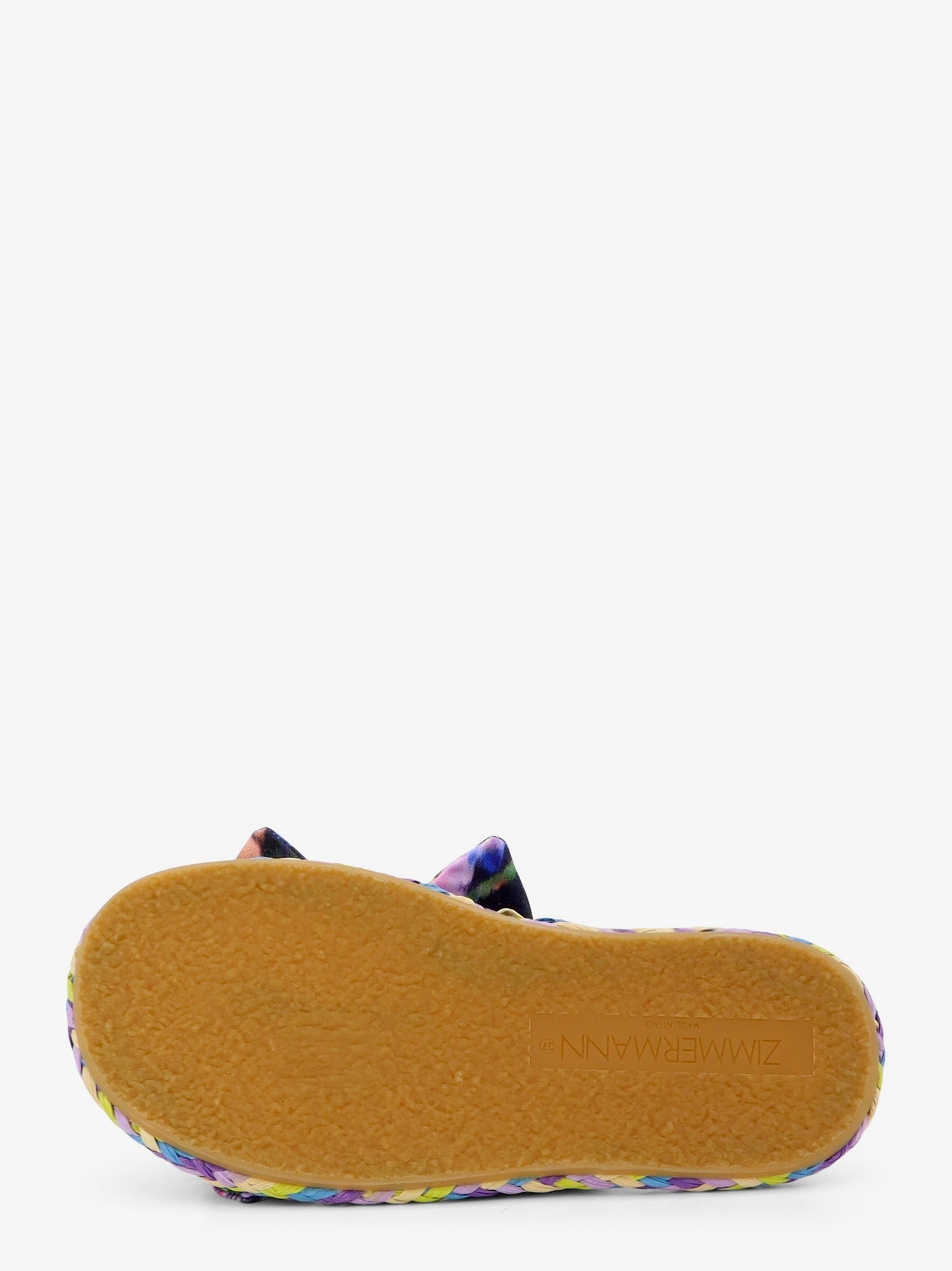 ZIMMERMANN ZIMMERMANN - Carousel multicolored raffia sandals